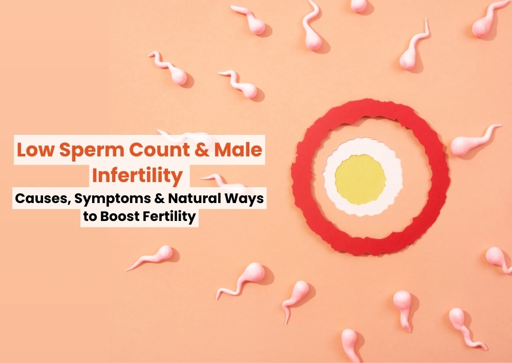 Low Sperm Count & Male Infertility: Causes, Symptoms & Natural Ways to Boost Fertility