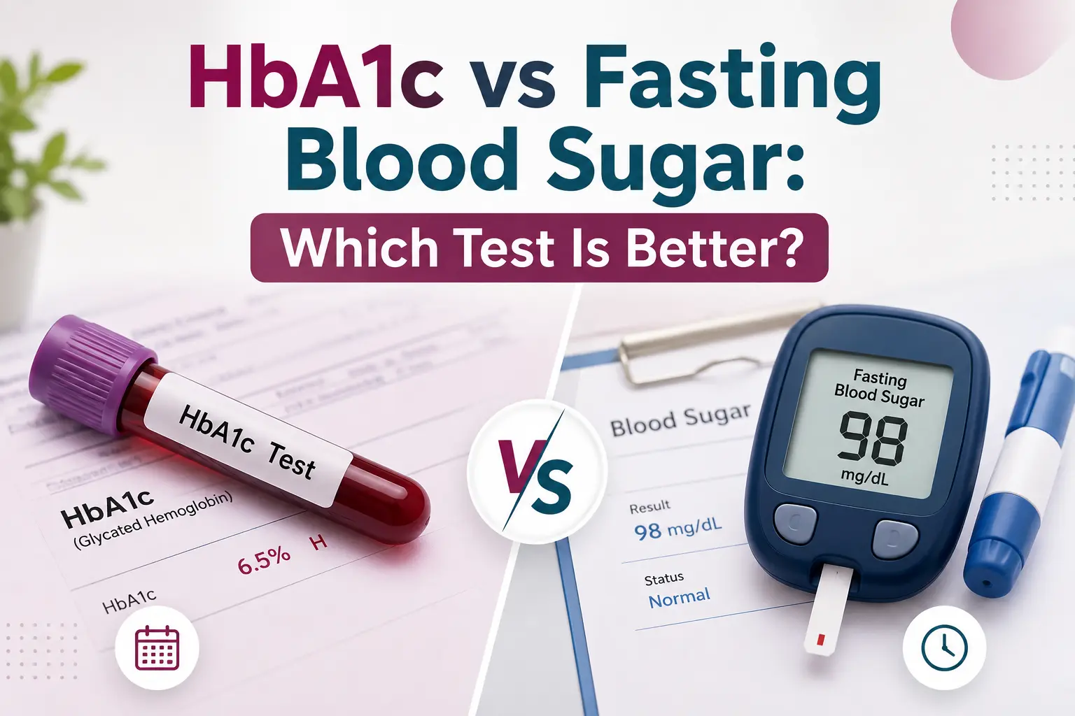 HbA1c vs Fasting Blood Sugar: Which Test Is Better for Diabetes?