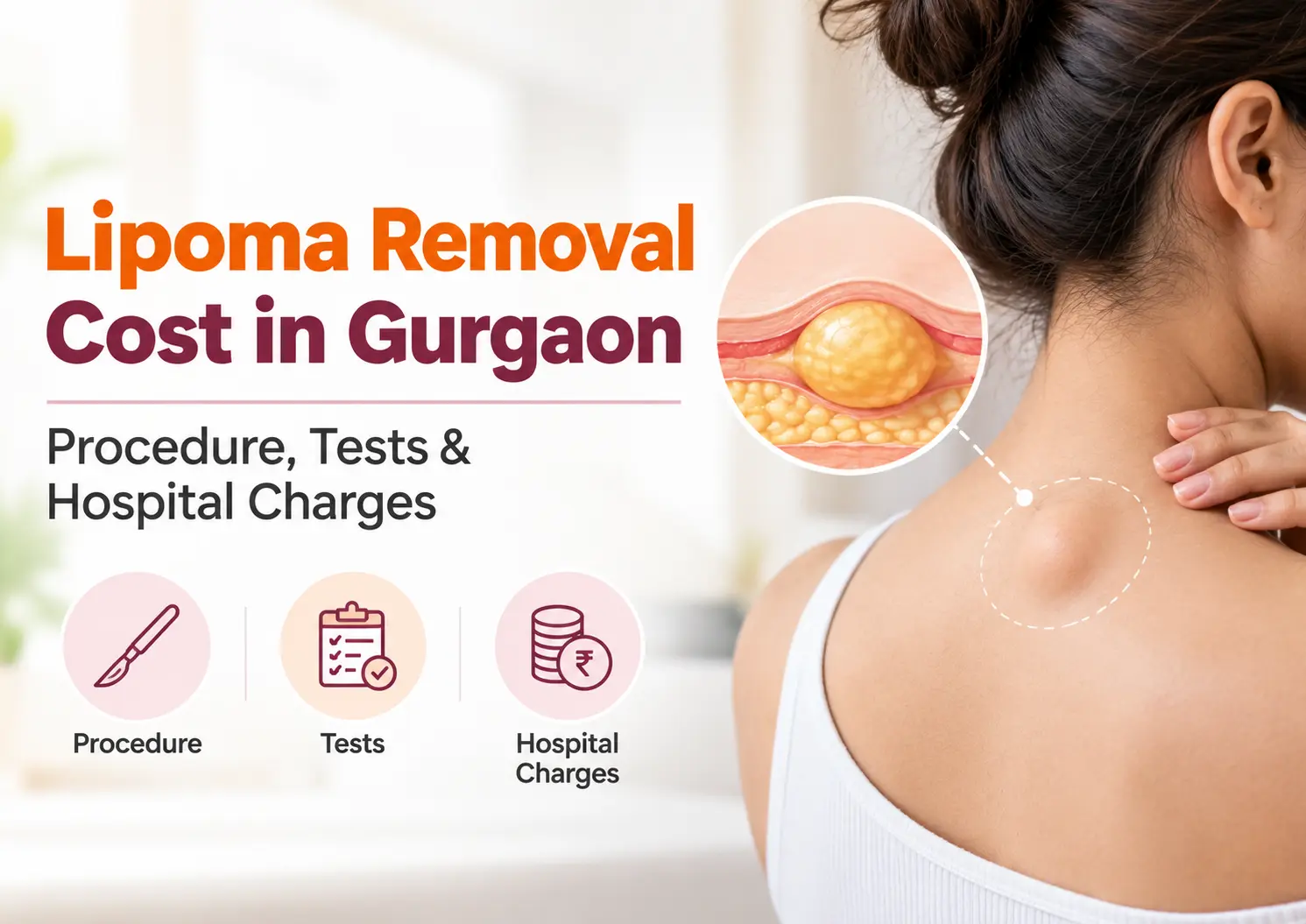 Lipoma Removal Cost in Gurgaon: Procedure, Tests & Hospital Charges