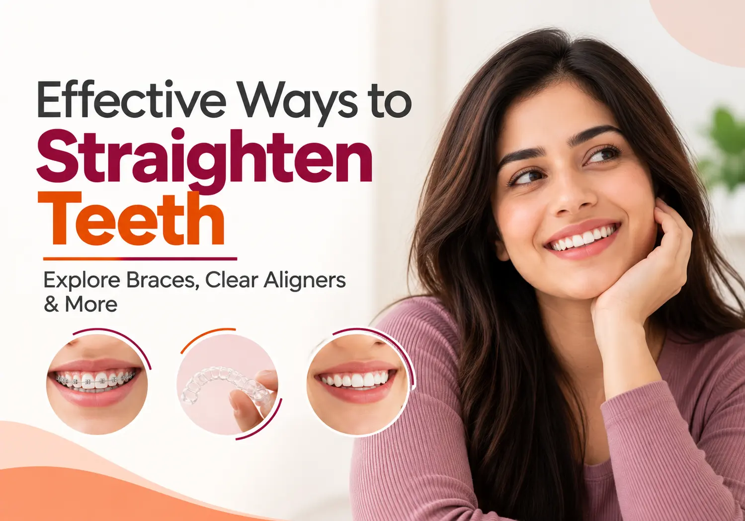 What are the Effective Ways to Straighten Teeth?