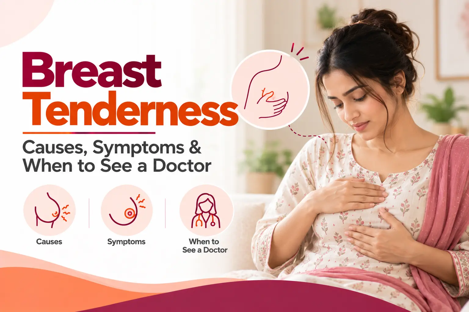 Breast Tenderness: Causes, Symptoms, and When to See a Doctor